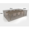 Kép 1/2 - Nortene Covertop vízálló bútortakaró szövet asztal+6/8 szék 325x205x90cm