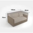 Kép 1/2 - Nortene Covertop vízálló bútortakaró kanapé 2 fős 140x85x70cm