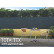 Totaltex árnyékoló háló, erősített 1,5x10m zöld 95% belátáskorlátozás  UV stabil