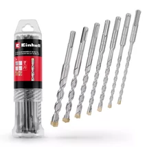 Einhell 7 részes SDS Plus kalapácsfúró készlet, 4 élű, 210 mm, Ø 6–14 mm