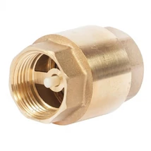 Visszacsapó szelep 1"réz műanyag csappantyúval