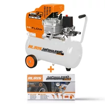 Ruris Légkompressor AirPower 2400 tartozék készlettel Ruris Légkompressor AirPower 2400 tartozék készlettel