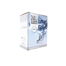 Fényfűzér 240-LED adapteres hidegfehér 18m