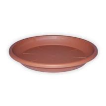 Bordás virágcserép alátét 19cm terra