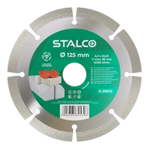 Szegmenses gyémánttárcsa O230 x 2,4 x 22,23 mm STALCO 