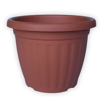 Bordás virágcserép 30cm terra