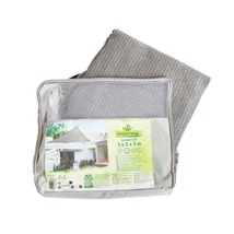 Nortene Sunnet kit polyester napvitorla 3x3x3m háromszög szürke