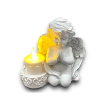 Angyal kerámia ledes