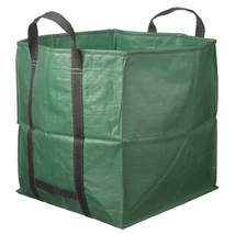 Lombgyűjtő zsák 252l, zöld, 60x60x70cm, 170g/m2