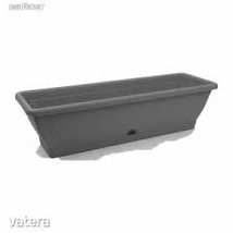 Balkon és virágláda   pattintós alj 40cm antracit