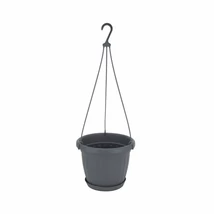 Bordás függő cserép 26cm antracit