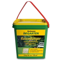 Beckmann hosszú hatású fenntartó gyeptrágya 20-5-8  Mg S Fe 5Kg