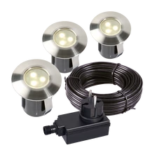 Garden Lights Birch set 3 beépíthető lámpa