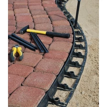 Border szegély 1000x78 műagyag, sorolható, hajlítható Border szegély 1000x78 műagyag, sorolható, hajlítható