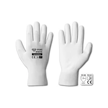 Bradas Pure White kesztyű méret 10 