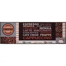 Cafe crema barna konyhai futószőnyeg 50x150
