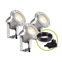 Garden Lights Catalpa Set Led 3w Spot A 