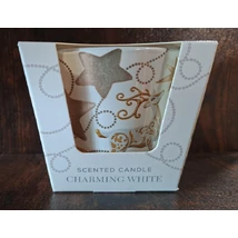 Illatgyertya Charming white