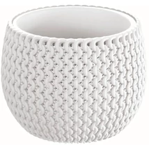 Virágcserép splofy bowl 2 in 1-ben fehér 18cm