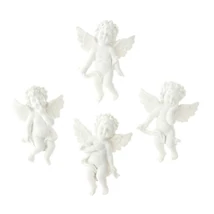 Kerámia angyal ülő 4,2x5,3x6,2cm