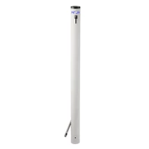 Colortap Kerti kút MOON - fehér színű, Solar led fénnyel