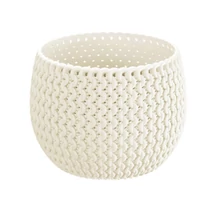 Virágcserép splofy bowl 2 in 1-ben  krém 24cm