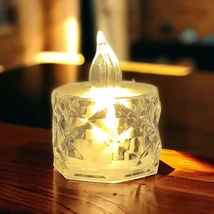 Ledes kristályos gyertya kicsi