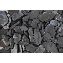 Díszkavics palalemezkék grafit-fekete 30-70 20kg