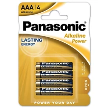Panasonic Alkaline Power LR03 AAA elem 4db/csomag