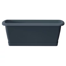 Prosperplast balkonláda   rápattintós alj 60cm antracit