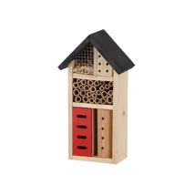 Rovarhotel, fekete tetővel, 13 x 26 cm  Rovarhotel, fekete tetővel, 13 x 26 cm