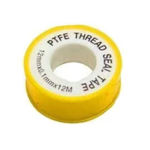 Teflonszalag kicsi 12mmx12mx0,1mm sárga