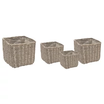 Senegal hasított vessző kockakaspó szürke 14x14