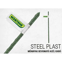 Acélkaró műanyag bevonatos zöld 0,8x60