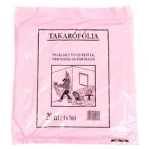 Takarófólia normál vékony 4x5m
