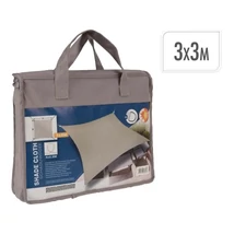 Napvitorla 3x3m taupe színű poliészter