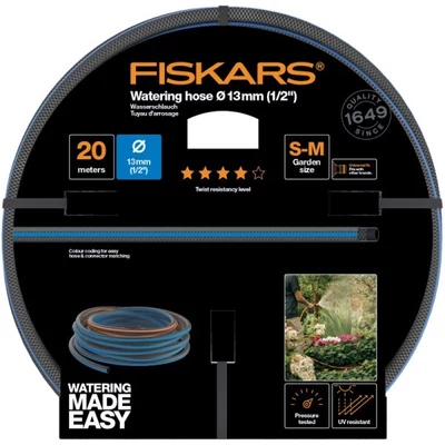 Fiskars Comfort locsolótömlő 1/2"20m