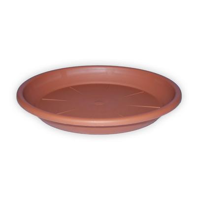 Bordás virágcserép alátét14cm terra