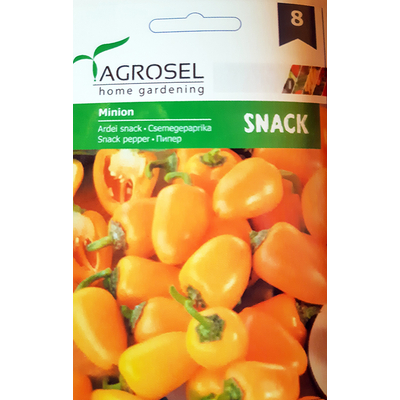 Agrosel Minion sárga csemegepaprika snack 0,25g