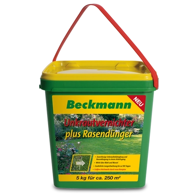 Beckmann gyomirtós gyeptrágya 22 5 5 0.8% 2.4D   0.12% dikamba 5kg