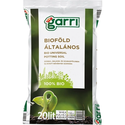 Garri bio általános föld 20l
