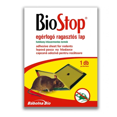 BioStop egérfogó ragasztós lap 1 db