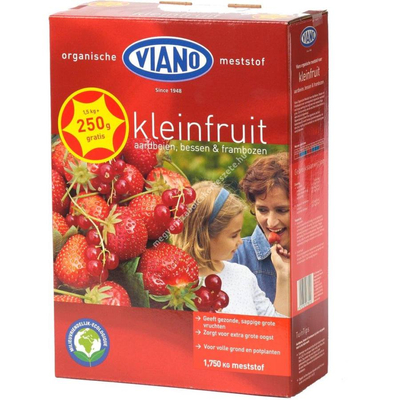 Viano szerves BIO minősítésű növénytáp epernek és bogyós gyümölcsök részére 1,75Kg