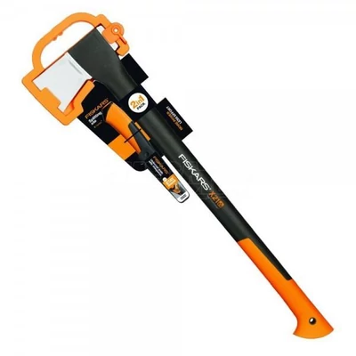 Fiskars X21 hasítófejsze+Xsharp fejsze-és késélező