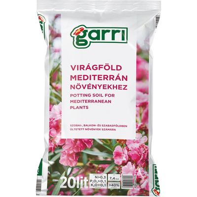 Garri Virágföld Mediterrán növények 20L