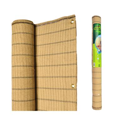 Havana modern árnyékoló, belátásgátló 1,5x5m 185gr/m2 UV stabilizált 85% takarást biztosít - bézs színben