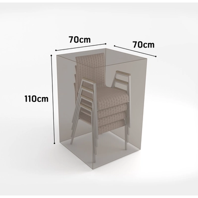 Nortene Covertop vízálló bútortakaró szövet szék 70x70x110cm