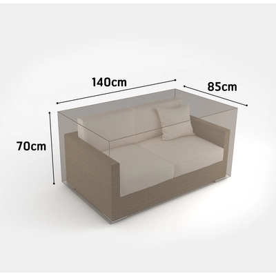 Nortene Covertop vízálló bútortakaró kanapé 2 fős 140x85x70cm