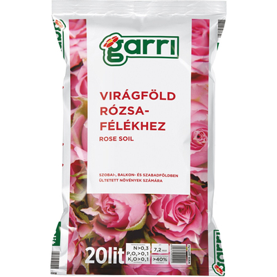 Garri Rózsa virágföld 20l