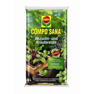 Compo sana szaporító fűszernövényföld 20l